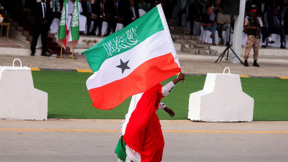 Orgullo por su estado autónomo en Somalilandia. Foto: Reuters.