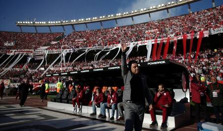 Superclásico, hinchas de River, Monumental, REUTERS