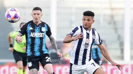 Talleres vs Racing, Liga Profesional. Foto: NA.