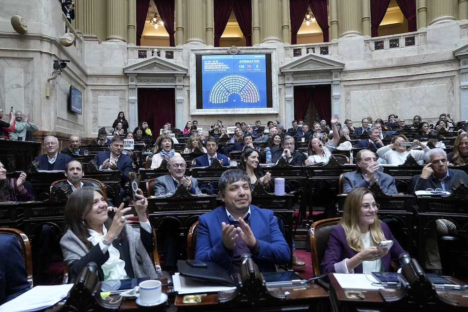 Votación en Diputados.