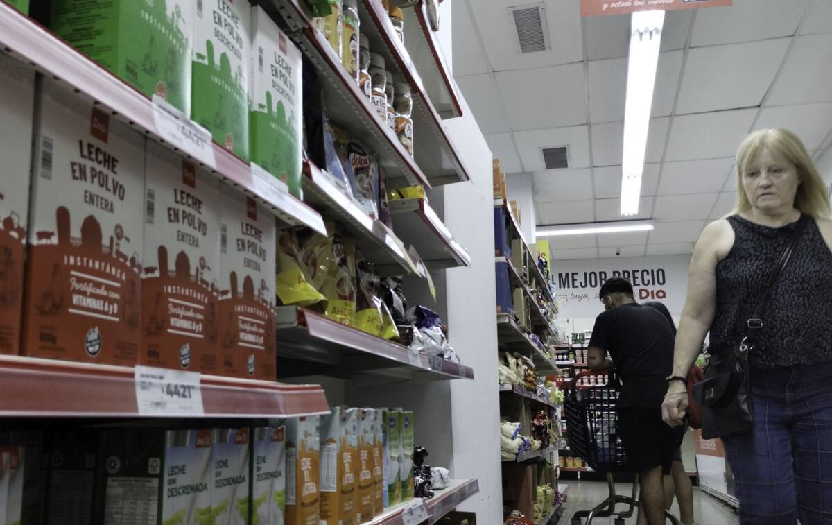 Supermercados. Foto: NA / Daniel Dopacio