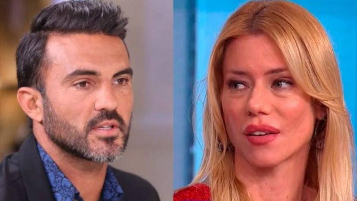 Fabián Cubero y Nicole Neumann. Foto: NA.
