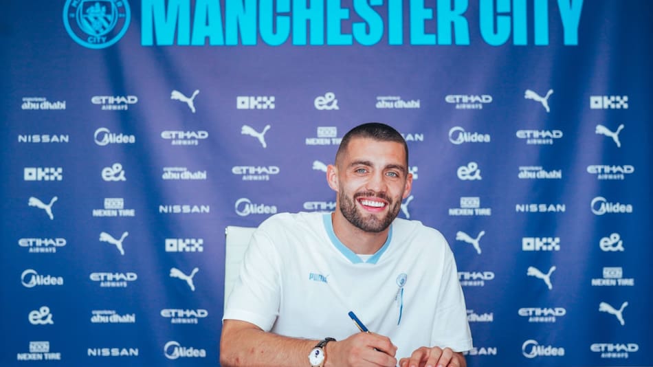 Mateo Kovacic, Manchester City. Foto: redes sociales del City