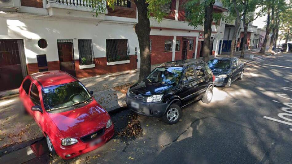 Casa del femicidio en Parque Patricios. Foto: Google Maps.
