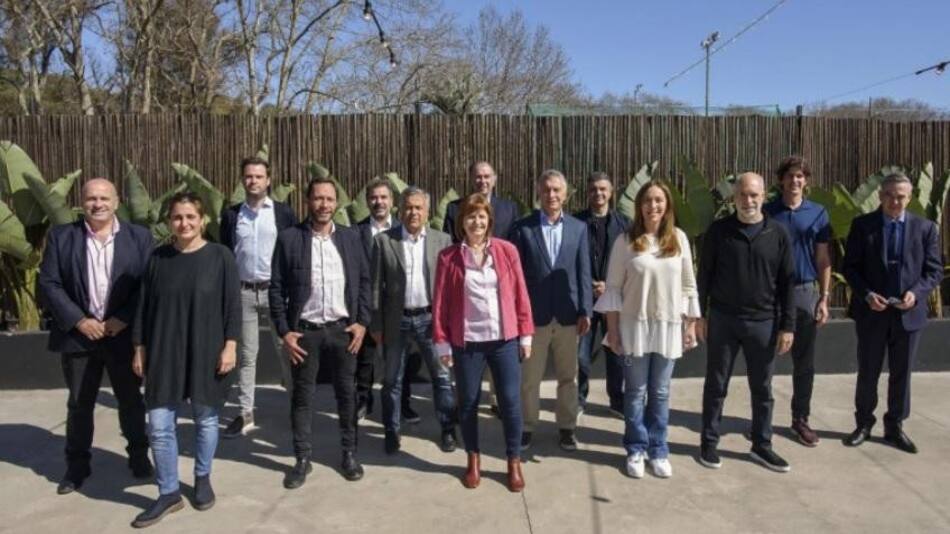 Mesa Nacional de Juntos por el Cambio. Foto: NA.