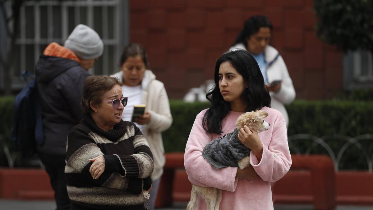 Sismo en México. Foto: EFE.