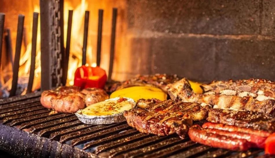 Parrilla en Carlos Keen. Foto: NA.