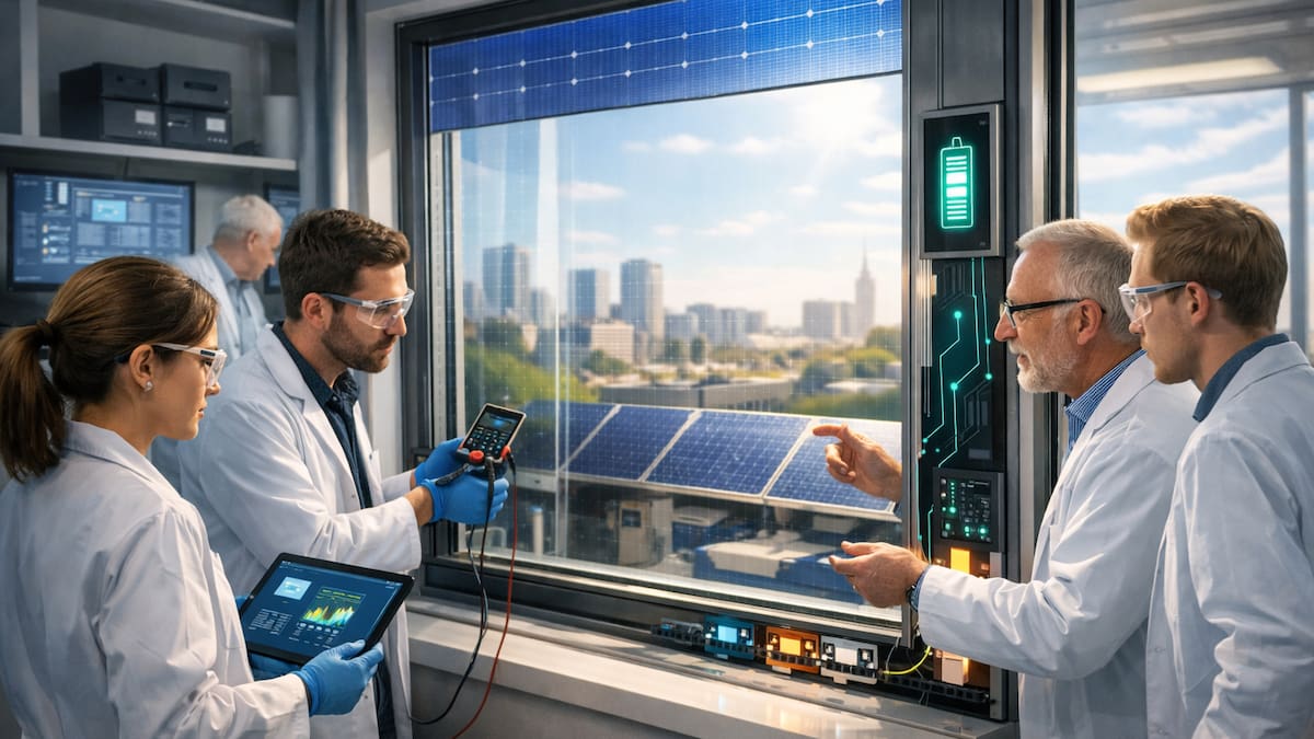El innovador material desarrollado en Finlandia puede cambiar de color en menos de dos segundos mientras almacena energía eléctrica.