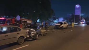 Accidente fatal en General Paz: un hombre murió y una mujer resultó herida en un choque en cadena