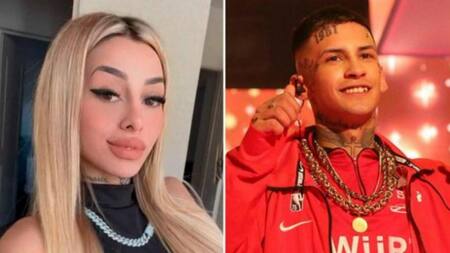 Tamara Báez y L-Gante. Foto: NA.