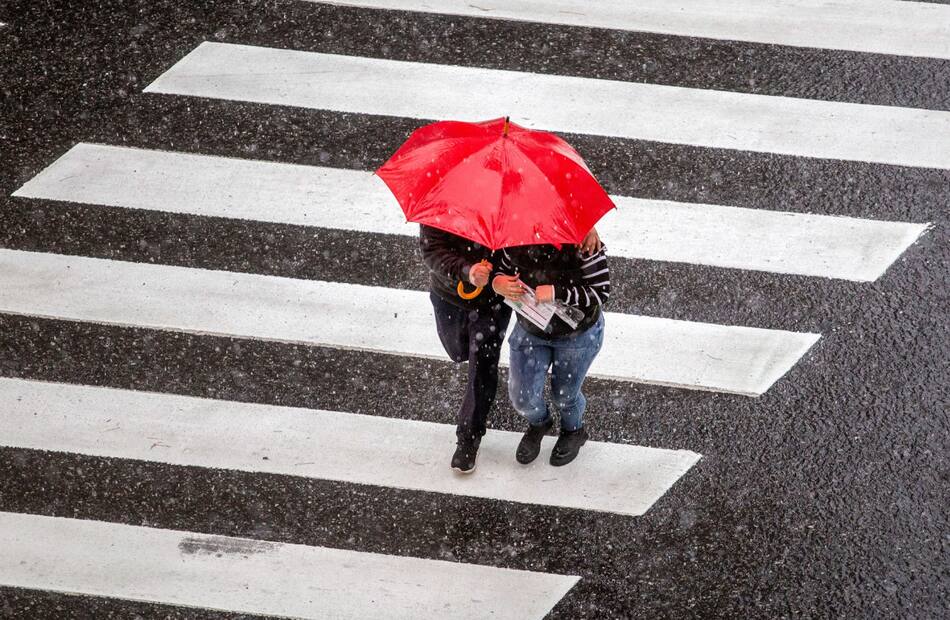 Lluvia, estado del clima. Foto: NA.