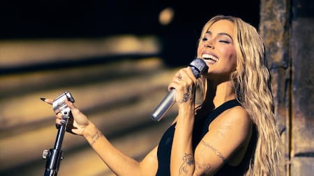 Tini Stoessel en su show "Futttura".