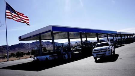 Estación de servicio en Estados Unidos. Foto: REUTERS.