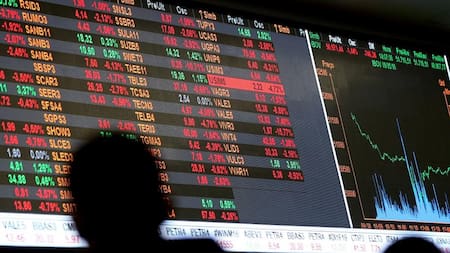 Derrumbe del real en Brasil - Bovespa, REUTERS