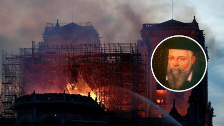 Nostradamus sobre el incendio en catedral de Notre Dame