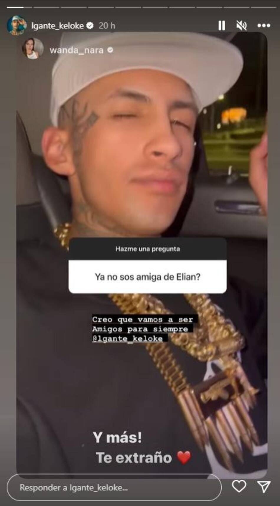 La historia de Wanda Nara. Foto: Instagram.