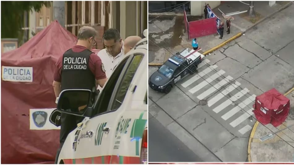 Tragedia en Parque Chacabuco. Foto: captura de TN