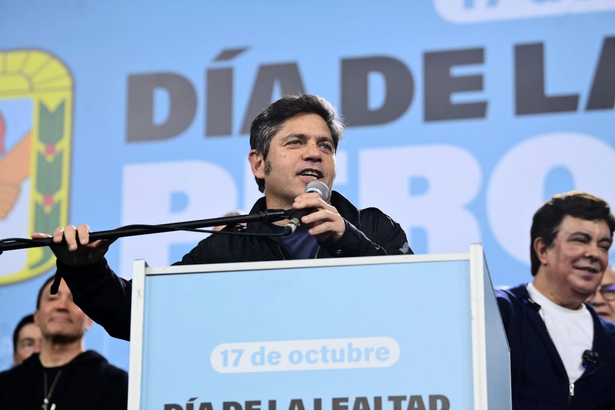 Axel Kicillof en el Día de la Lealtad Peronista