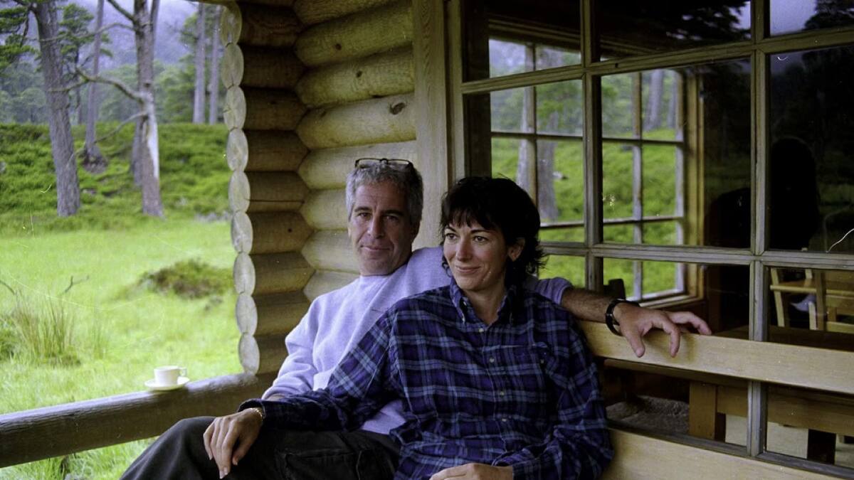Jeffrey Epstein y Ghislaine Maxwell. Foto: Reuters.