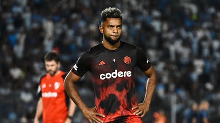 Miguel Borja, River. Foto: NA