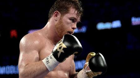 Canelo Álvarez, el mexicano que amenazó a Messi. Foto: Télam.