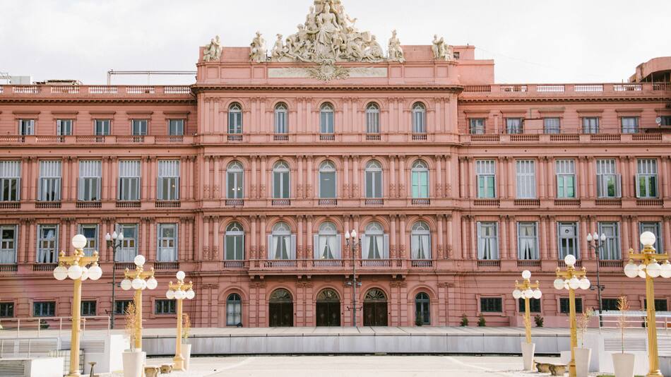 La sede del poder Ejecutivo. Foto: Casa Rosada