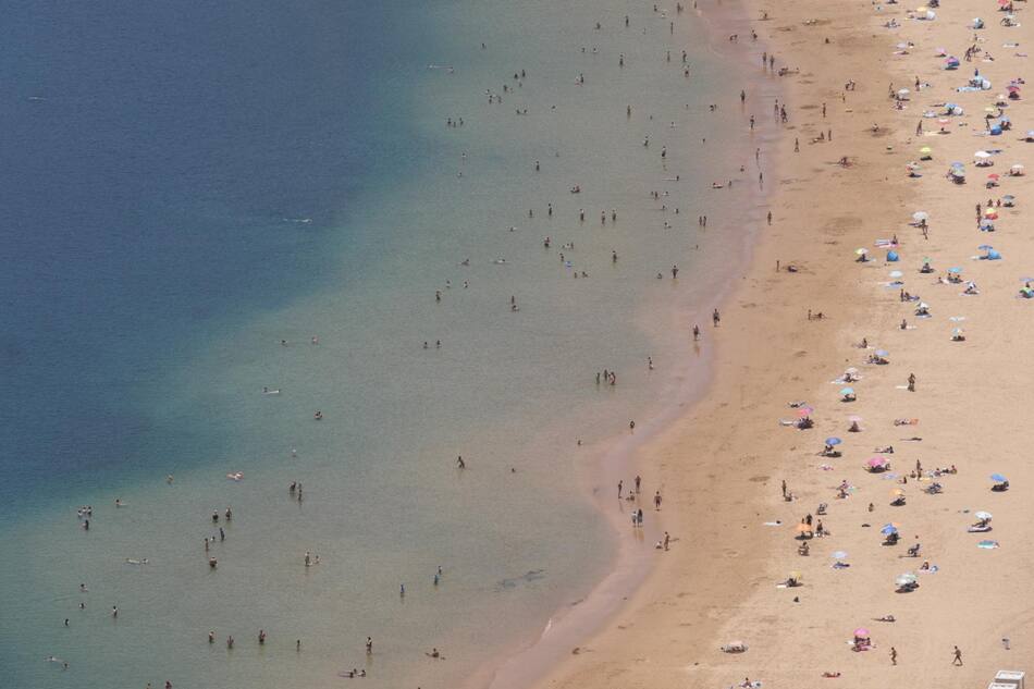 Los mares que rodean a España alcanzaron la temperatura más alta en más de 80 años. Foto: EFE