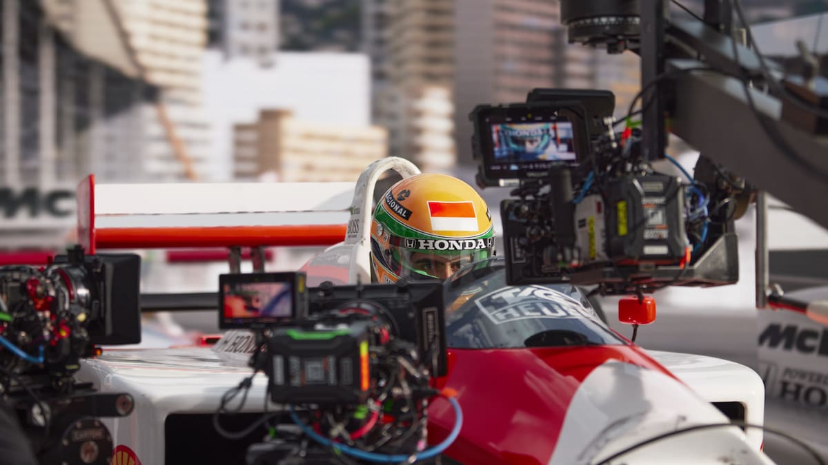 Escenas importantes de "Senna" se grabaron en Argentina. Foto: Prensa Netflix.