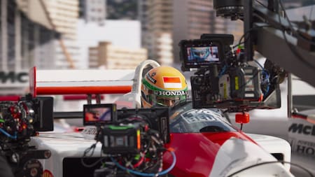 Escenas importantes de "Senna" se grabaron en Argentina. Foto: Prensa Netflix.