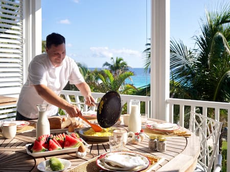 La lujosa mansión que alquiló Taylor Swift en las Bahamas. Foto rosalitahouse.com