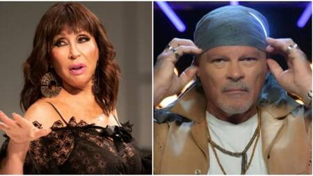 Moria Casán y Alfa de Gran Hermano. Fotos: archivo.