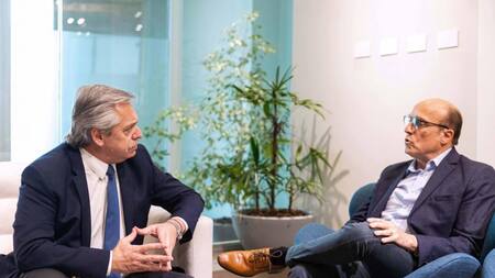 Alberto Fernández y Daniel Martínez