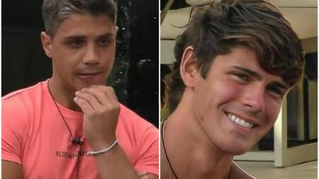 El Conejo y Marcos de Gran Hermano 2022. Fotos: archivo.