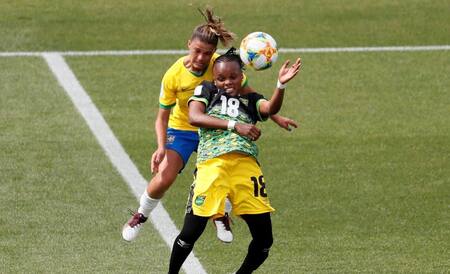 Brasil vs. Jamaica - Mundial Femenino, Reuters