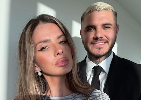 Mauro Icardi y la China Suárez. Foto: Instagram.