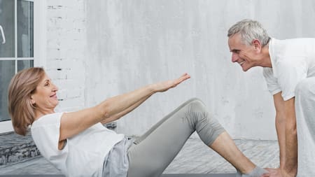 Longevidad, ejercicio. Foto: Freepik.