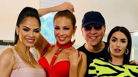Thalía, Natti Natasha y Lali