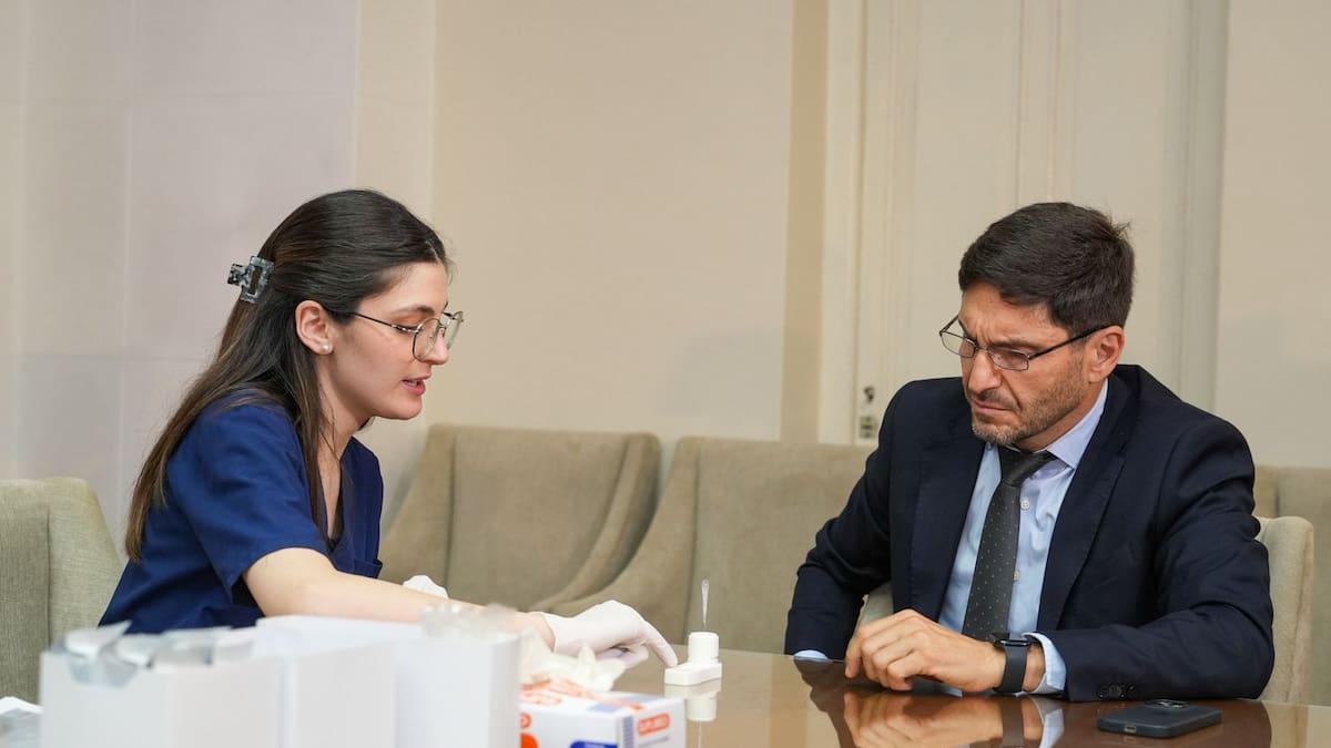 Pullaro presentó los narcotest en las fuerzas de seguridad de Santa Fe.