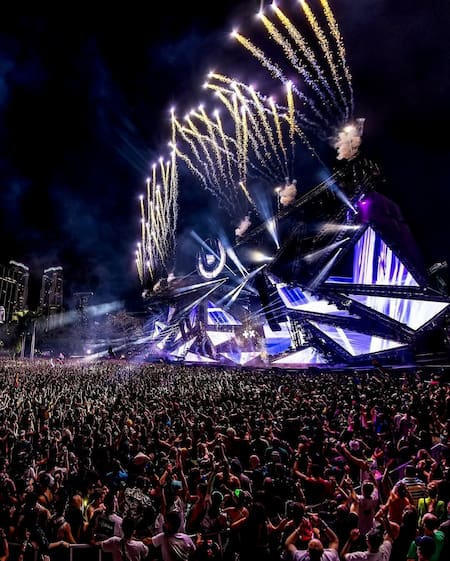 Ultra Music Festival. Foto Instagram @ultrabsas