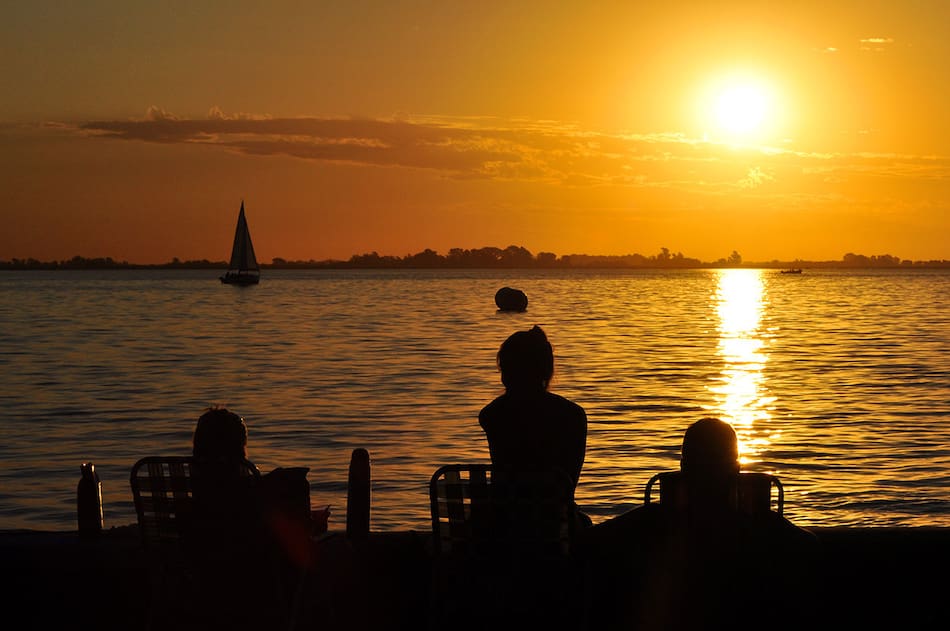 La laguna de Gómez antes de la sequía. Foto: Turismo Junín