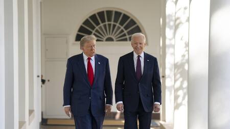Donald Trump y Joe Biden. Foto: EFE.