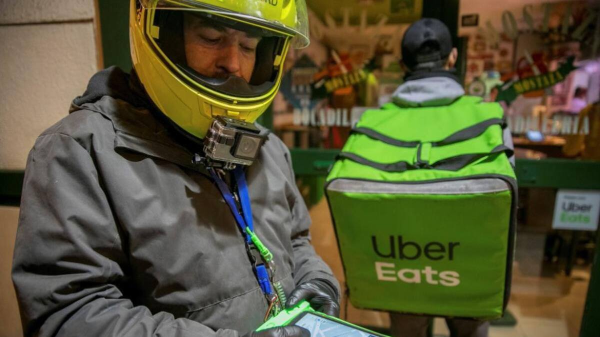 Uber Eats. Foto: Reuters