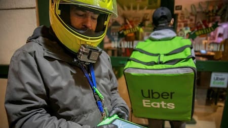 Uber Eats. Foto: Reuters
