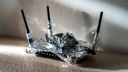Papel aluminio en el router de WiFi: para qué sirve este truco casero