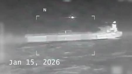 Estados Unidos incautó un nuevo buque petrolero vinculado a Venezuela en aguas del Caribe