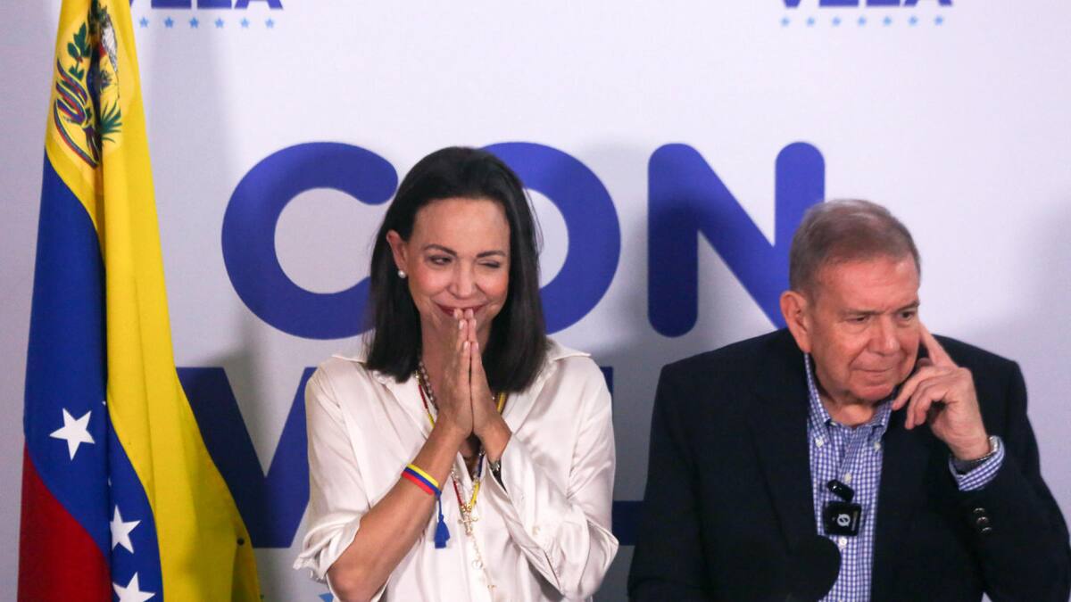 María Corina Machado. Foto: EFE.