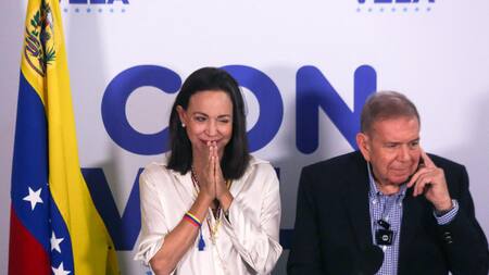 María Corina Machado. Foto: EFE.