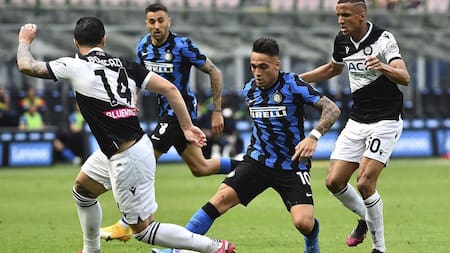 Inter vs. Udinese, Lautaro Martínez, fútbol, Serie A, Reuters