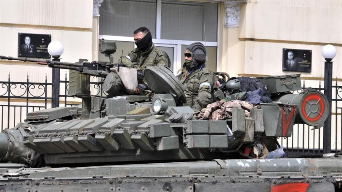 Soldados, guerra en Ucrania. Foto: EFE