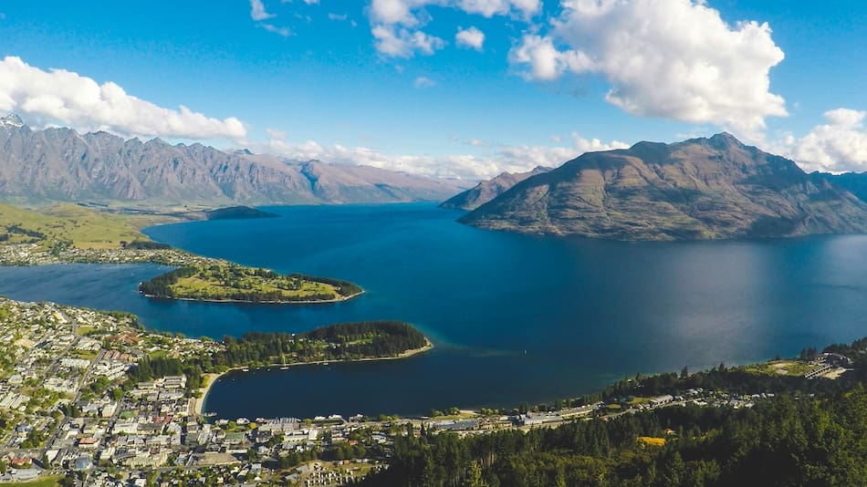 Queenstown Hill, Nueva Zelanda.